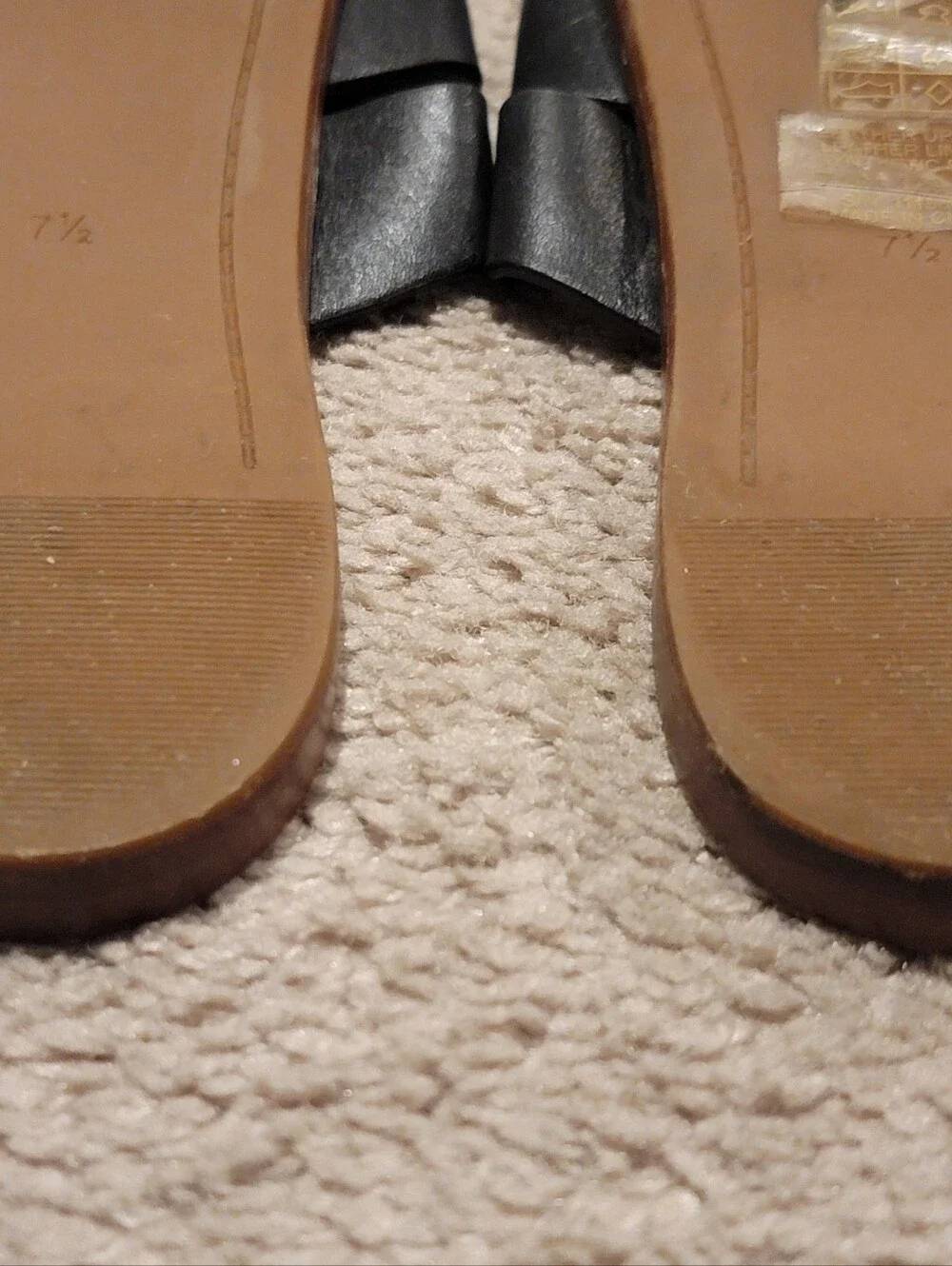 Tory Burch Anchor T-Strap Slide Sandals Black Size 7.5